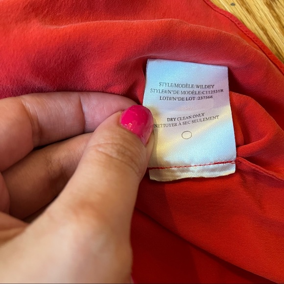 Theory the Wildey Silk blouse size petite/TP extra small - Picture 7 of 7